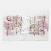 Hoe groot gij zijt handdoek (Horizontaal)