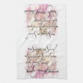 Hoe groot gij zijt handdoek (Verticaal)