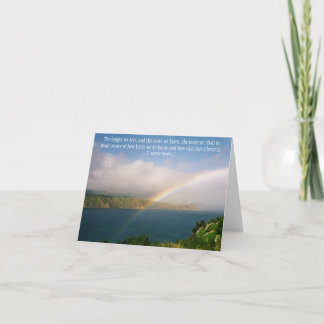 Hoe groot is Christus... briefkaart