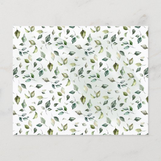 Hoe groot is de Belly Greenery Shower Kaart van ma (Achterkant)