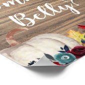 Hoe groot is de Belly Rustic Pumpkin Shower van ma Poster (Hoek)