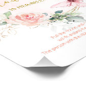 Hoe groot is haar Belly Baby shower Game? Foto Afdruk (Hoek)