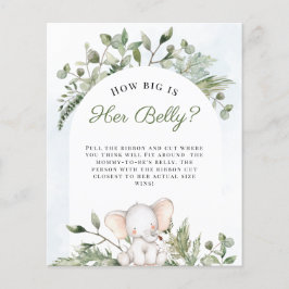 Hoe groot is haar Belly Boy Blue Baby shower Games