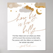 Hoe groot is haar Belly Game Twinkle Star-Baby sho Poster (Voorkant)