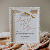 Hoe groot is haar Belly Game Twinkle Star-Baby sho Poster