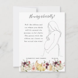 Hoe groot is haar buik? | BABY SHOWER