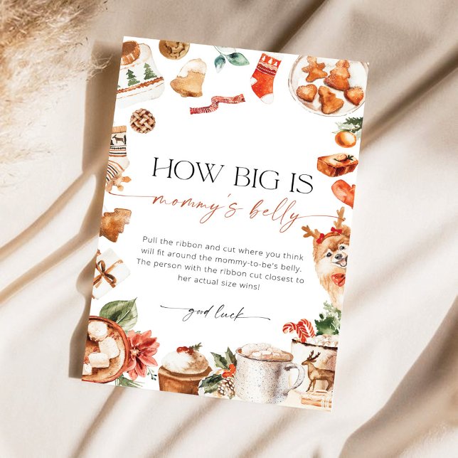 Hoe groot is het Baby shower van mama? (Creator heeft geüpload)