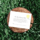 Hoe groot is het buik-Baby-sprinkelspel van mama-t Informatiekaartje