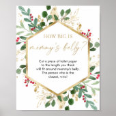 Hoe groot is mama's baby shower spel? poster (Voorkant)