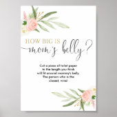Hoe groot is mama's baby shower spel? poster (Voorkant)
