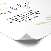 Hoe groot is mama's baby shower spel? poster (Hoek)