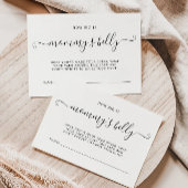 Hoe groot is mama's buik spel Kaart