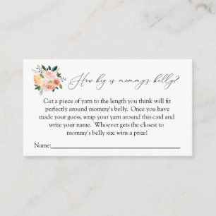 Hoe groot is mama's buikspelkaart? informatiekaartje