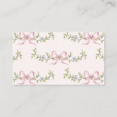 Hoe groot is mommys belly Storybook baby shower Informatiekaartje (Achterkant)