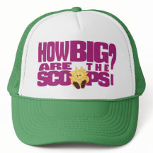 Hoe groot zijn de scoop's?