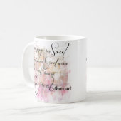 Hoe groot zijt gij koffiemok (Voorkant links)
