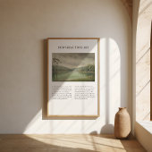 Hoe groot zijt gij  Minimal Hymn Wall Art Poster