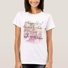 Hoe groot zijt gij t-shirt