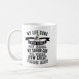 Hoe groot zijt Gij Vogelzang Christelijk Koffiemok