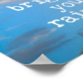 Hoe groter je Storm Poster (Hoek)