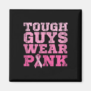 HOE GUYS DRAAG PINK World Cancer Day Gift Pink Ri Magneet
