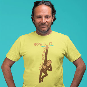 Hoe hangt het Schattige Monkey Graphic T-shirt
