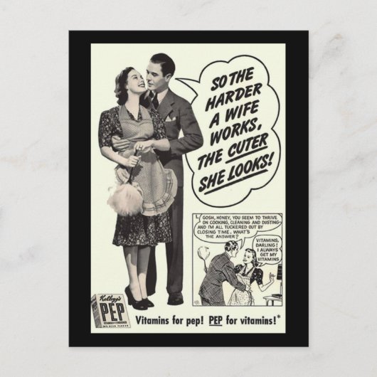 Hoe harder een vrouw werkt, hoe Schattige ze eruit Briefkaart (Voorkant)