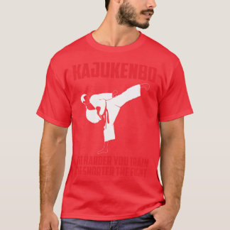 Hoe Harder Je Treint Hawaiaanse Vechtkunst Kajuken T-shirt