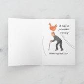 Hoe heeft kip cross road verjaardagskaart kaart (Binnen)