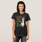 Hoe Heet Grappige Cinco De Mayo Mexicaan T-shirt (Voorkant volledig)