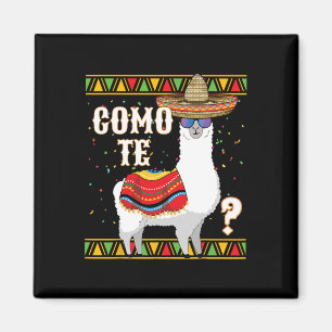 Hoe heet je Mexicaanse hoed Grappig Cinco De Mayo Magneet