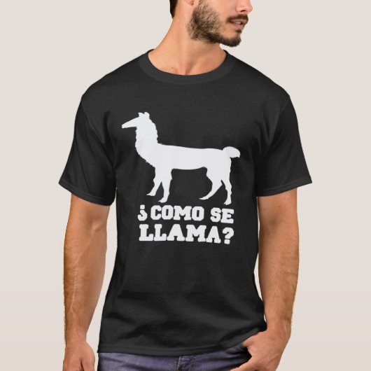 Hoe Heet Llama Llama Liefhebber T-shirt (Voorkant)