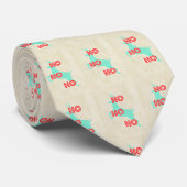 hoe herder red blue christmas stropdas (Opgerold)