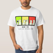 Hoe herhaal je persoonlijke ruimte? t-shirt (Voorkant)