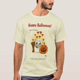 Hoe het allemaal begon met Halloween Natural T-Shi T-shirt