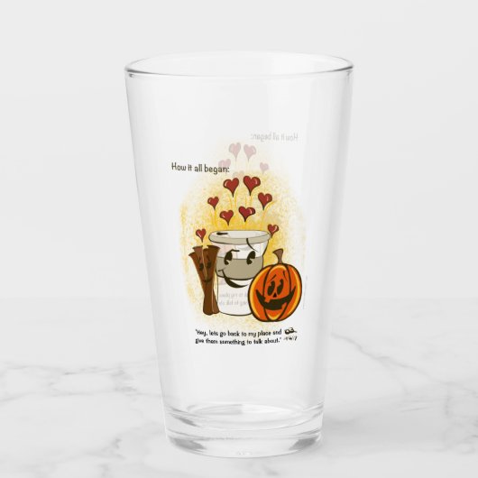 Hoe het allemaal Drink Glas (Voorkant)