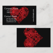 Hoe het hart Visitekaartjes werkt (Voorkant / Achterkant)