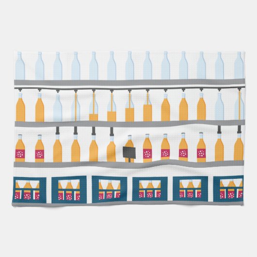 Hoe het Keukenhanddoek heeft gedaan (Horizontaal)