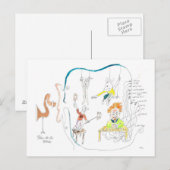 Hoe het Oor werkt Briefkaart (Voorkant / Achterkant)