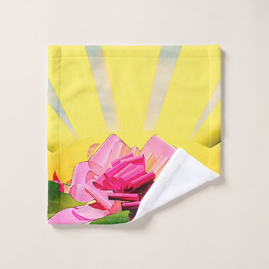 HOE HET VOELT! WASHANDJE (Wasdoekje)