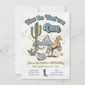 Hoe het Westen een Cowboy Birthday Boy was Kaart (Voorkant)