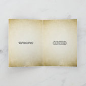 Hoe het Westen een eerste verjaardagsfeest was Bedankkaart (Binnen)