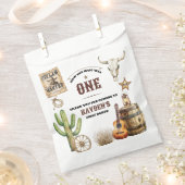 Hoe het Westen een eerste verjaardagsfeest was Bedankzakje (Geknipt)