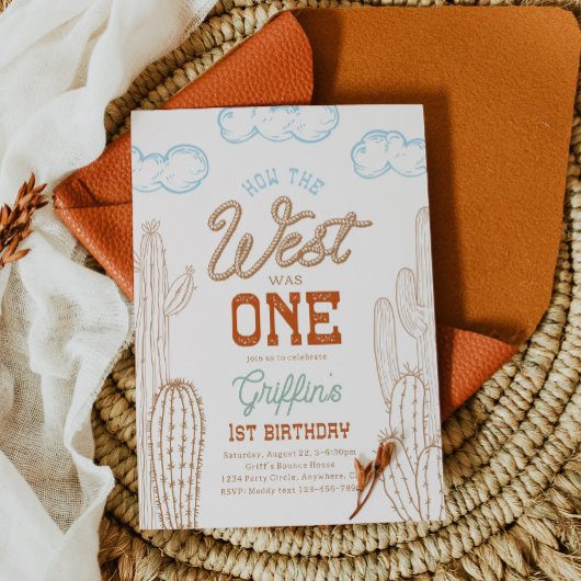 Hoe het Westen een verjaardagsuitnodiging was Kaart