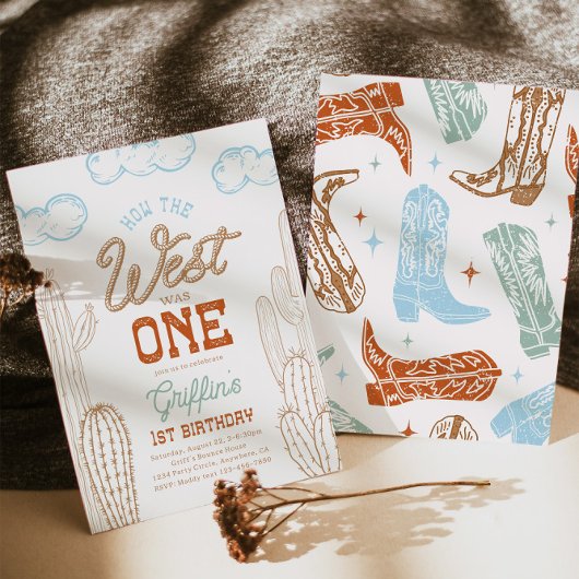 Hoe het Westen een verjaardagsuitnodiging was Kaart