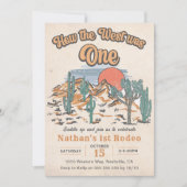 Hoe het Westen een Westerne Rodeo 1e verjaardag wa Kaart (Voorkant)