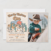 Hoe het Westen een Westerne Rodeo 1e verjaardag wa Kaart (Voorkant)