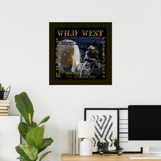 Hoe het Westen het Won poster was (Thuiskantoor)