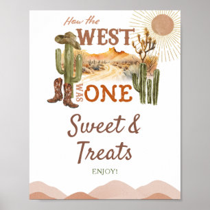 Hoe het Westen veroverd werd Eerste verjaardag Cow Poster