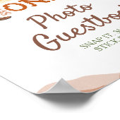 Hoe het Westen was een Cowboy Foto Guestbook Poster (Hoek)